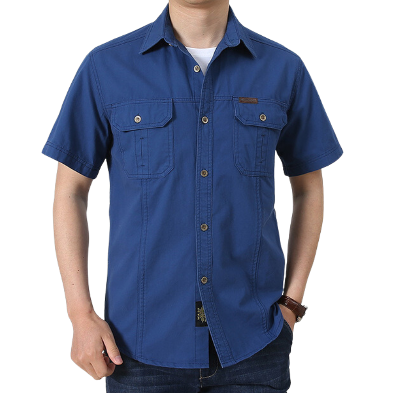 Camisa Standard - Azul