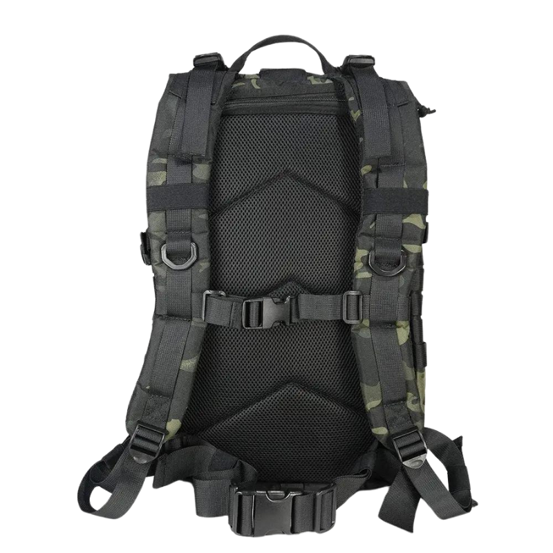 Mochila Frontline 50l - Woodland Preto